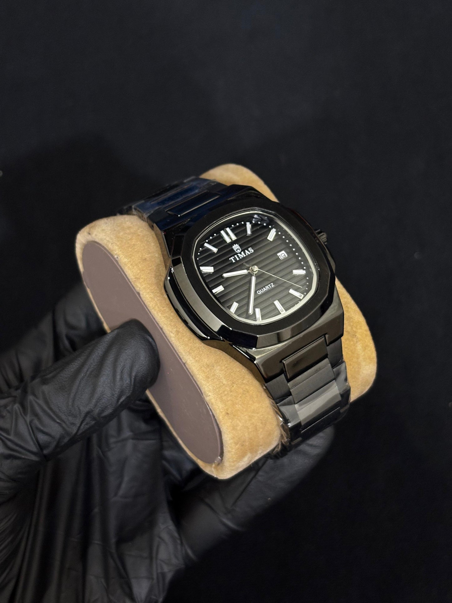 Timas Quartz Men’s Watch – Stainless Steel