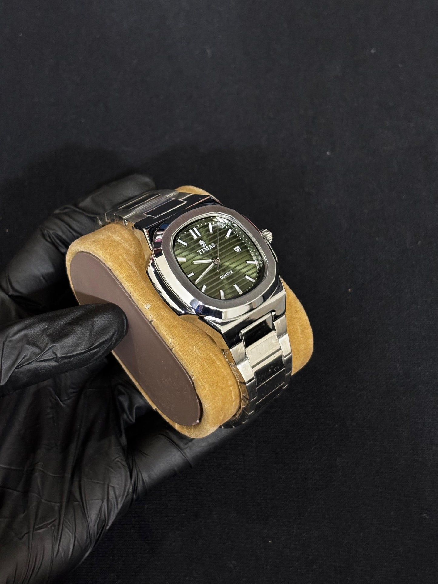 Timas Quartz Men’s Watch – Stainless Steel