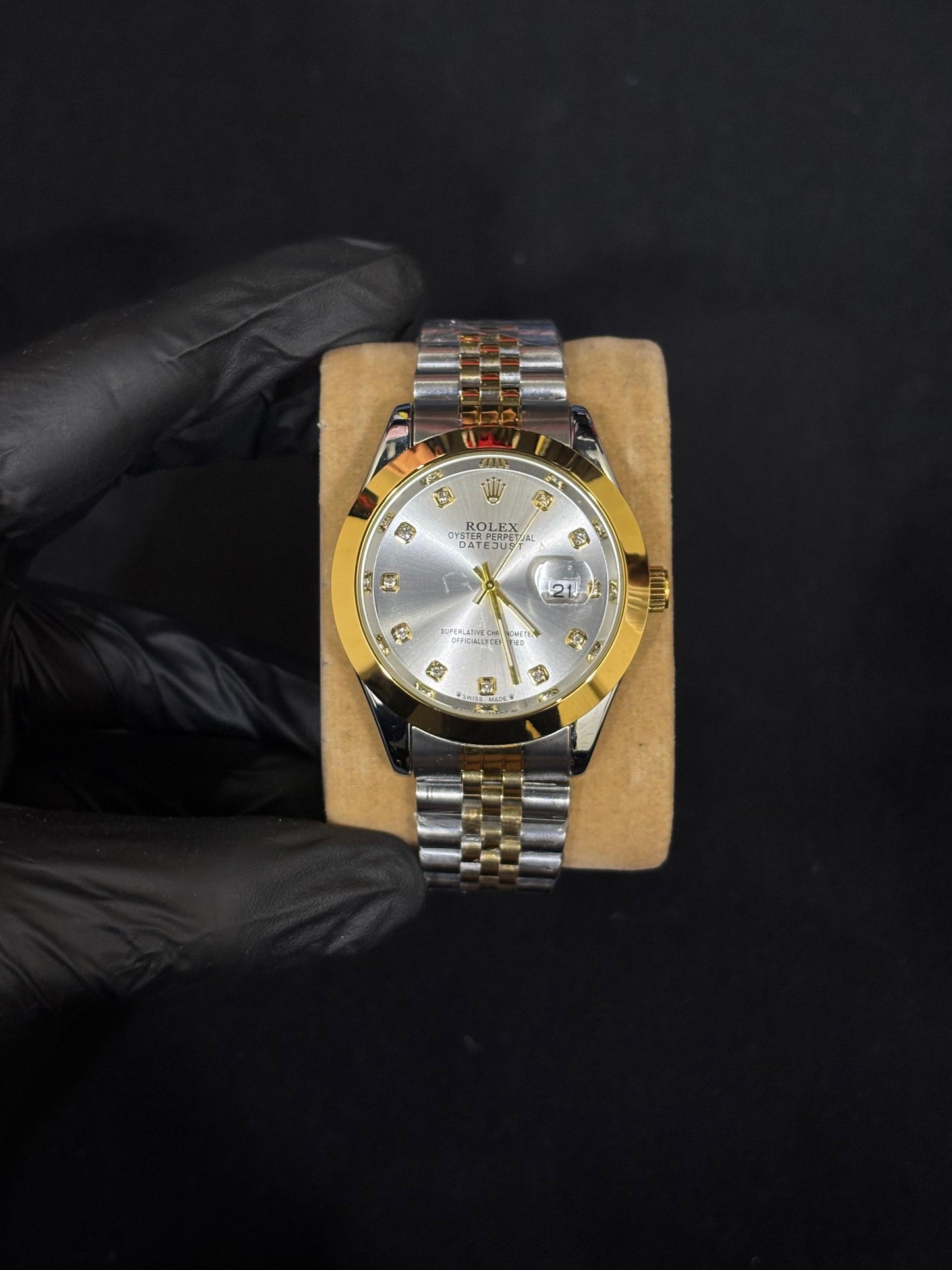 Rolex Datejust Stainless steel Men's Watch - Two Tone