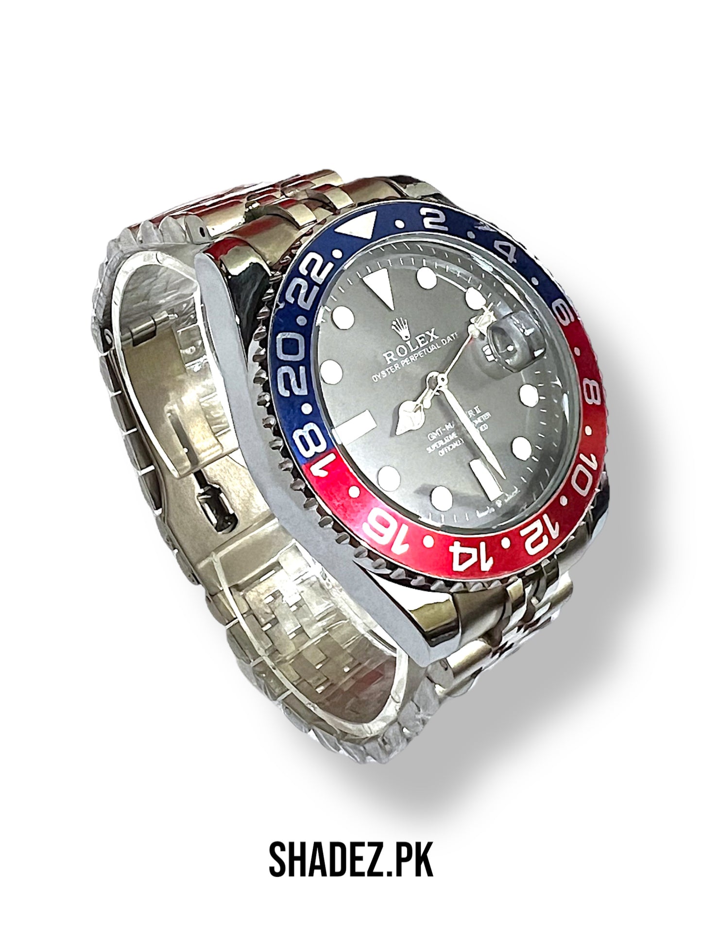 Rolex GMT-Master II Pepsi Bezel Stainless Steel Men’s Watch