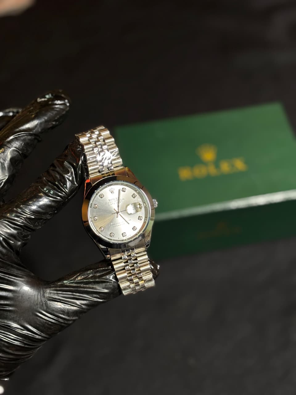 Rolex Datejust Stainless steel Men's Watch - Silver Dial