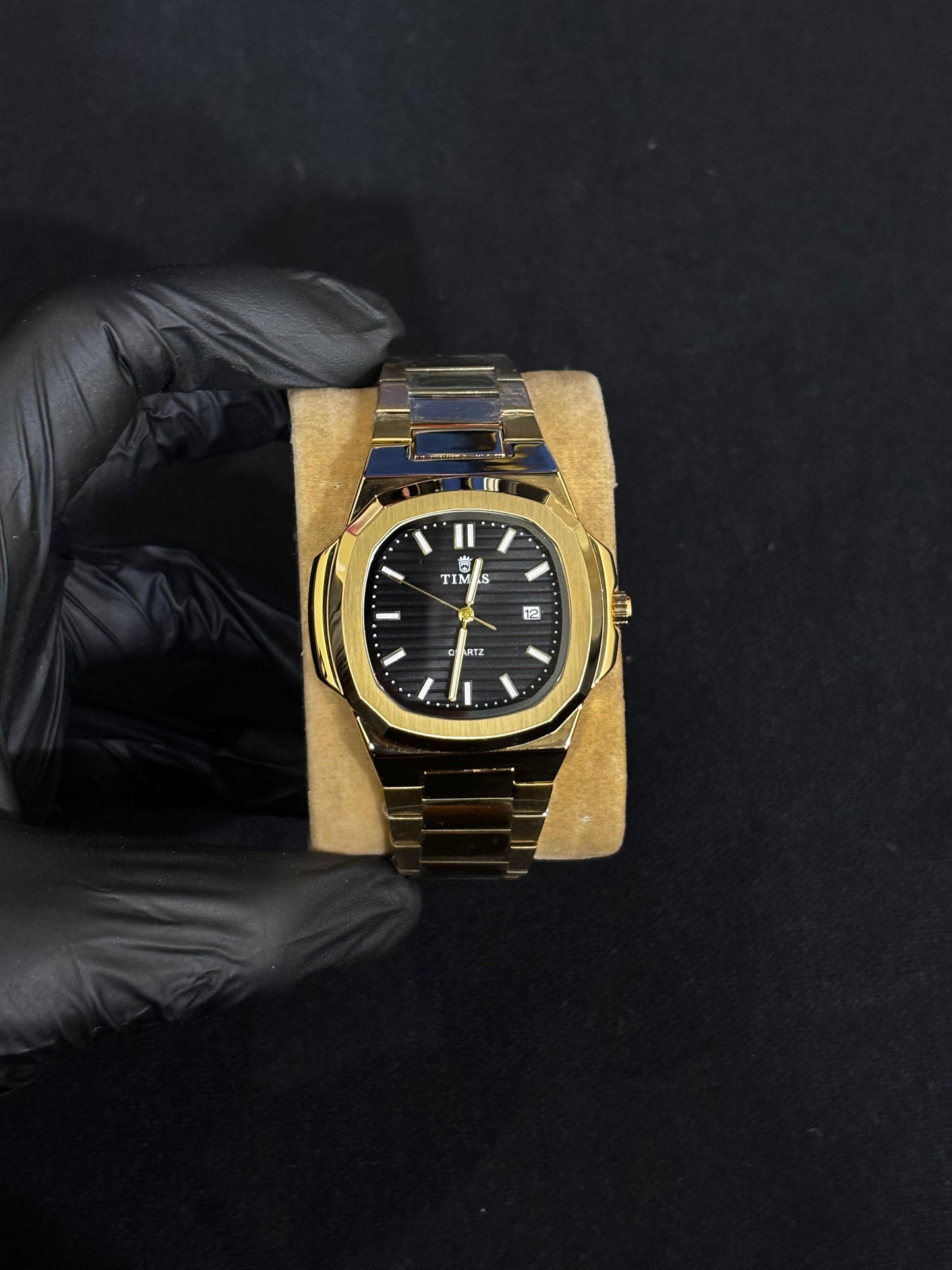 Timas Quartz Men’s Watch – Stainless Steel