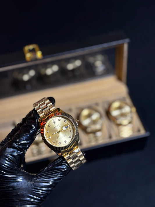 Rolex Full Gold Edition - Datejust  Men’s Watch