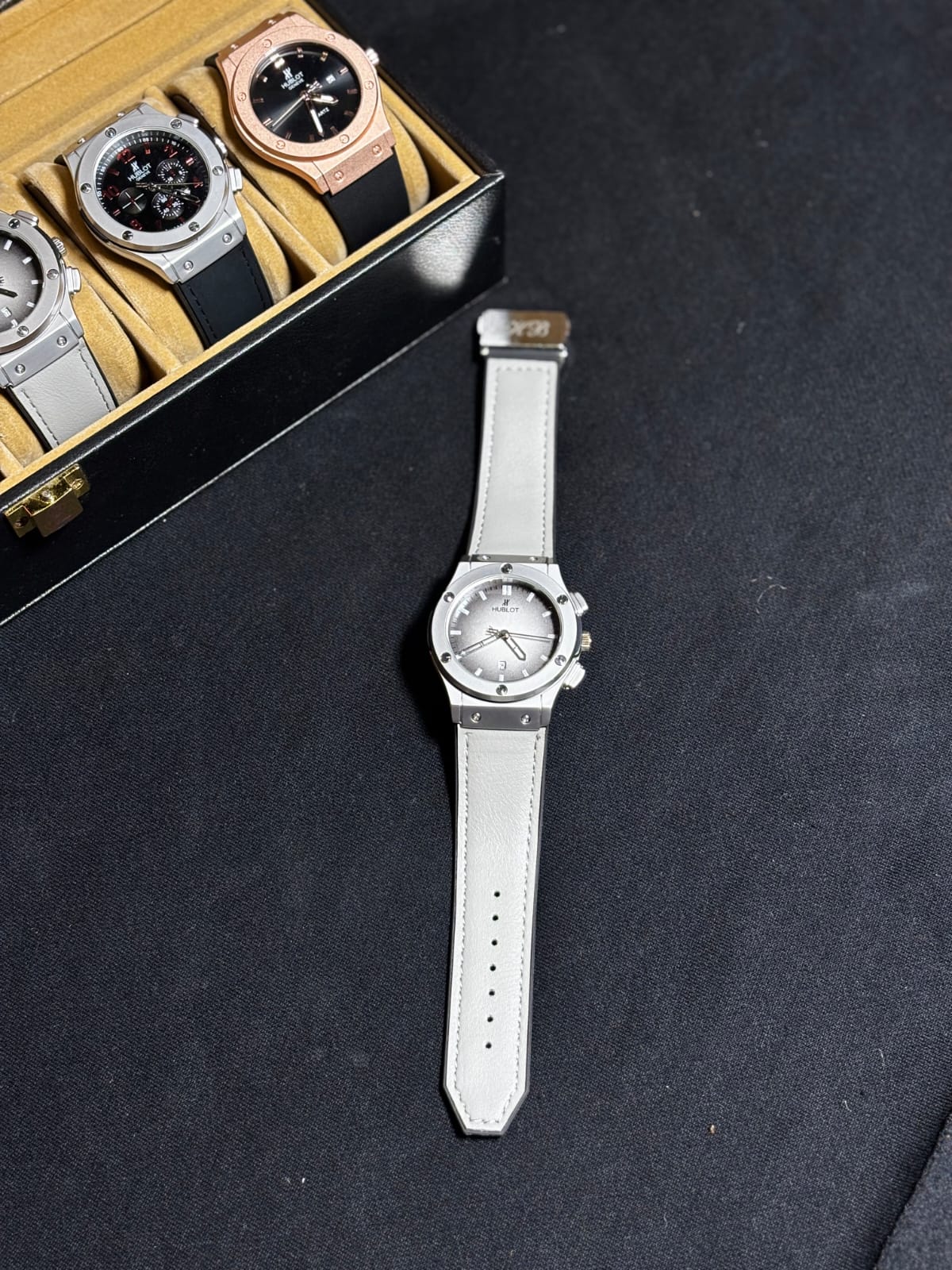 Hublot Classic Fusion Men’s Watch - Grey Strap