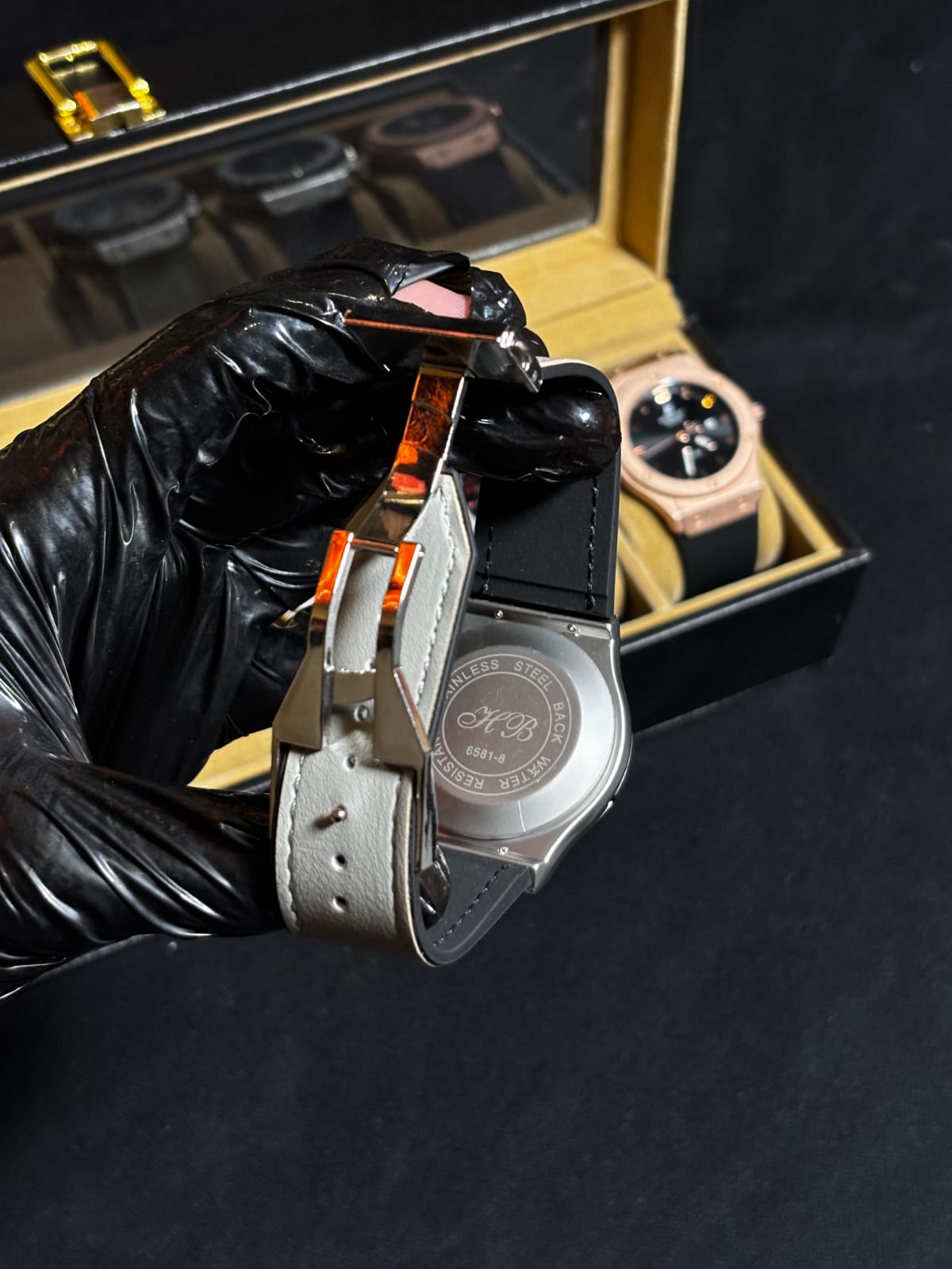 Hublot Classic Fusion Men’s Watch - Grey Strap