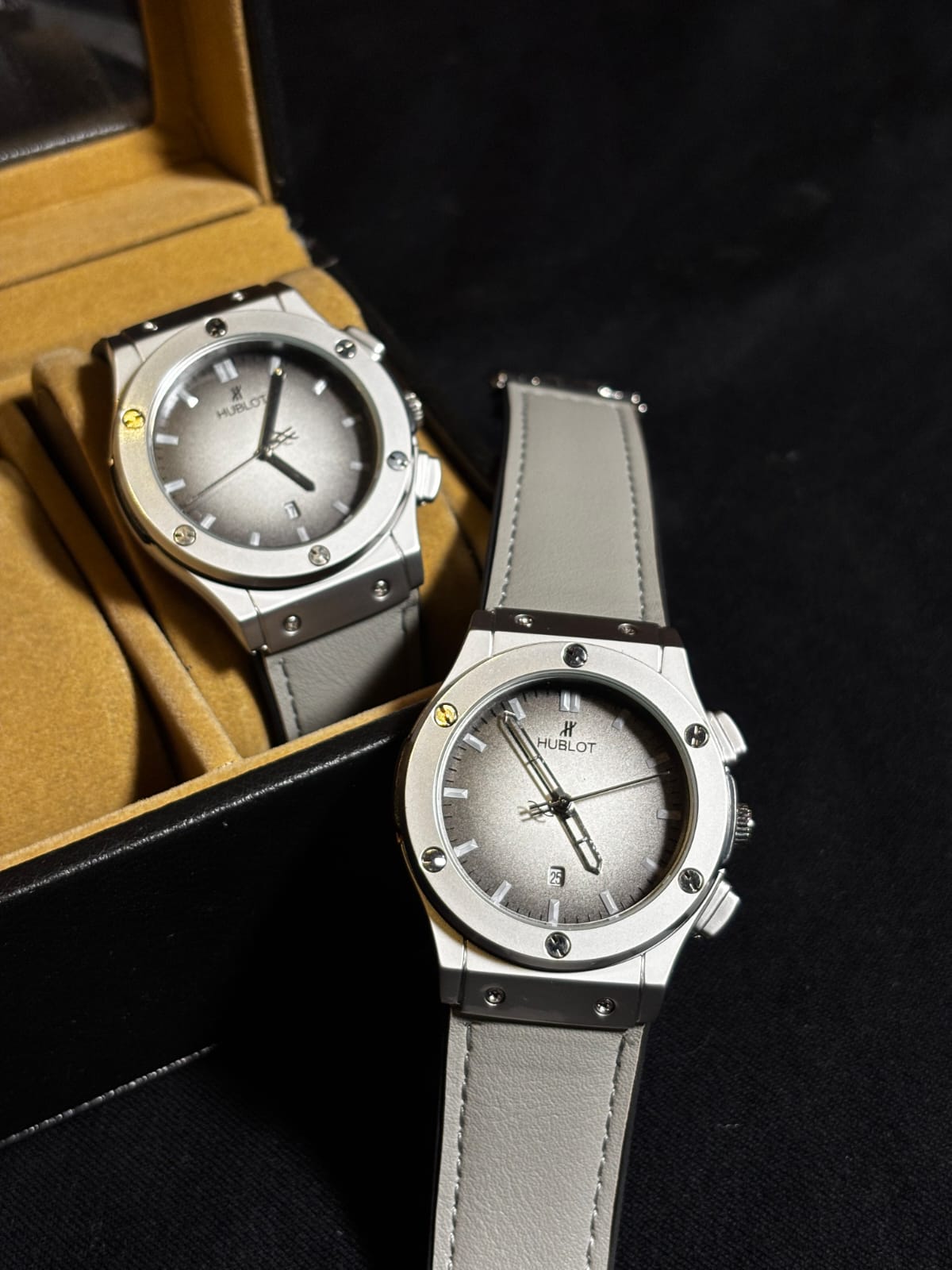 Hublot Classic Fusion Men’s Watch - Grey Strap